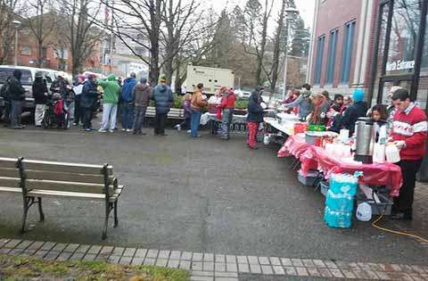 Belly Brigade Feeds Cowlitz County as a project of Cascadia Cares